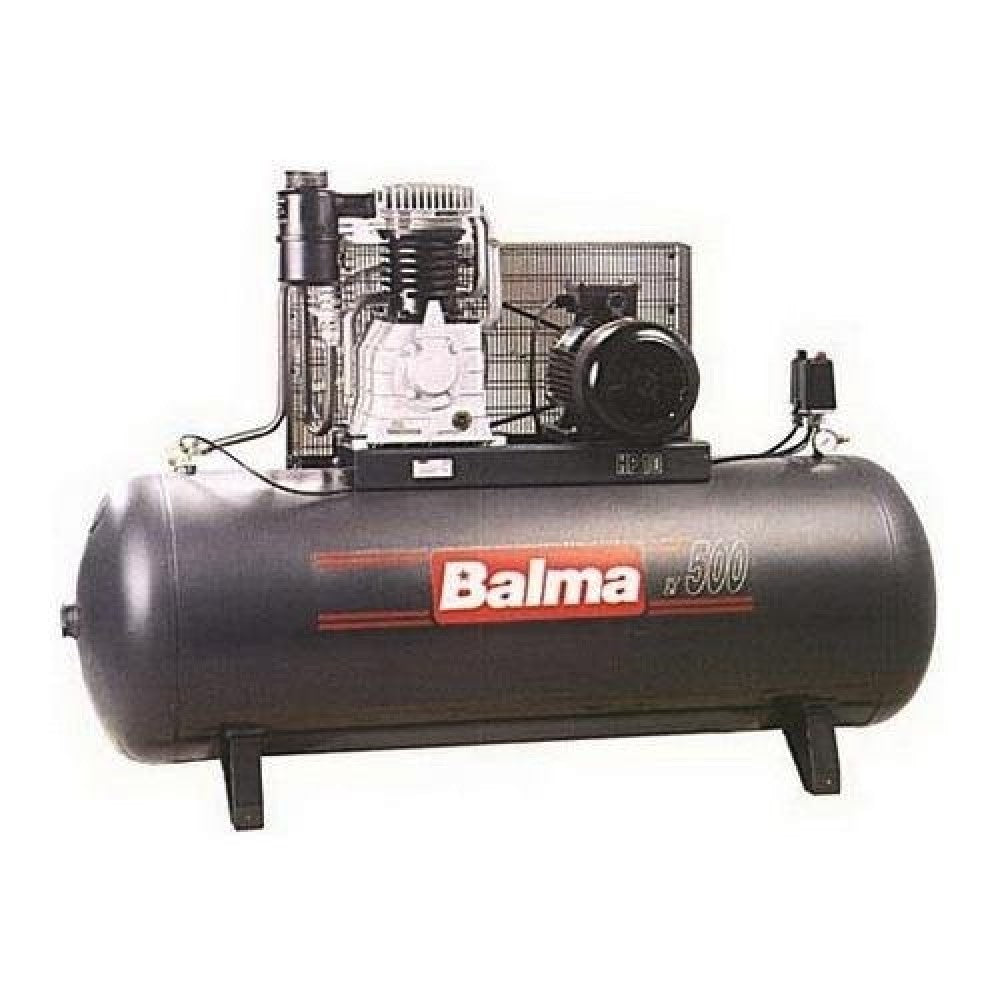 Compresor cu piston Balma NS59S-500-FT10, trifazic, 500 litri, 11 bari Compresor cu piston Balma NS59S-500-FT10, trifazic, 500 litri, 11 bari